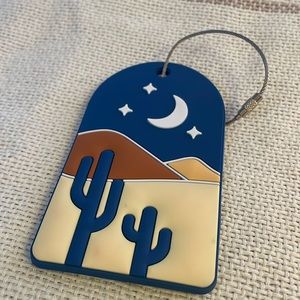 NWOT Cactus Moon Luggage Tag